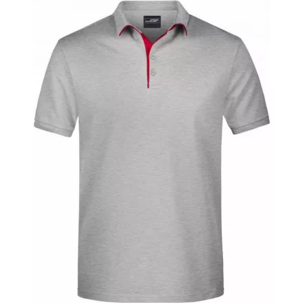 James & Nicholson Men's Piqué Polo Single Stripe