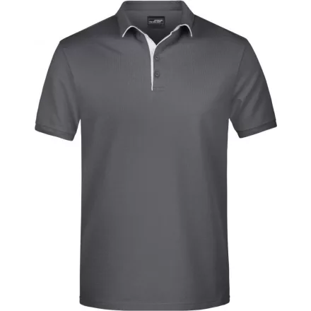 James & Nicholson Men's Piqué Polo Single Stripe