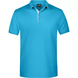 James & Nicholson Men's Piqué Polo Single Stripe