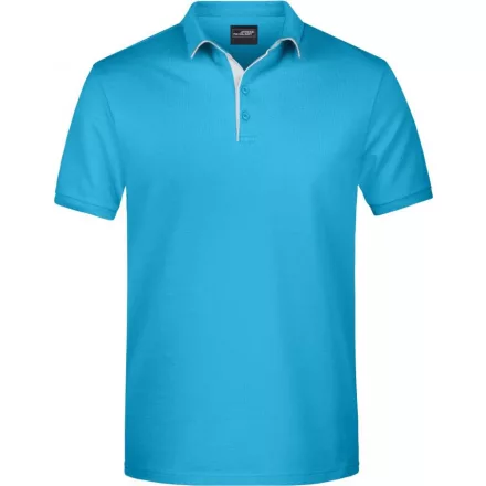James & Nicholson Men's Piqué Polo Single Stripe