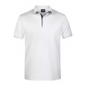 James & Nicholson Men's Piqué Polo Single Stripe