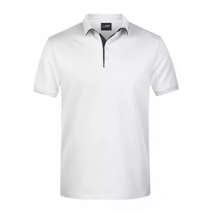 James & Nicholson Men's Piqué Polo Single Stripe