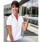 James & Nicholson Ladies Piqué Polo Stripe