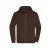 James&Nicholson pulóver Promo Zip Hoody 280 barna