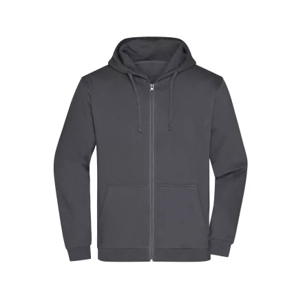 James&Nicholson pulóver Promo Zip Hoody 280 grafit