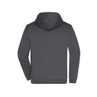 James&Nicholson pulóver Promo Zip Hoody 280 grafit
