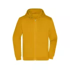 James&Nicholson pulóver Promo Zip Hoody 280 arany