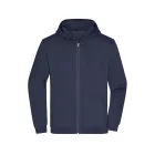James&Nicholson pulóver Promo Zip Hoody 280 tengerkék