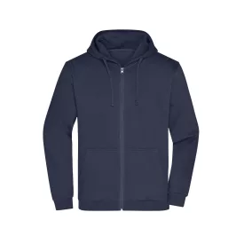 James&Nicholson pulóver Promo Zip Hoody 280 tengerkék
