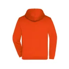 James&Nicholson pulóver Promo Zip Hoody 280 narancssárga