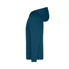 James&Nicholson pulóver Promo Zip Hoody 280 petrol