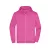 James&Nicholson pulóver Promo Zip Hoody 280 pink