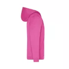 James&Nicholson pulóver Promo Zip Hoody 280 pink