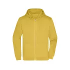 James&Nicholson pulóver Promo Zip Hoody 280 sárga