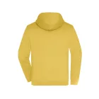 James&Nicholson pulóver Promo Zip Hoody 280 sárga