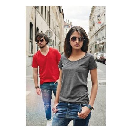 James & Nicholson Ladies' Pocket T-Shirt Organic