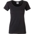 James & Nicholson Ladies' Pocket T-Shirt Organic