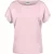 James&Nicholson női póló Casual Organic 120 pink