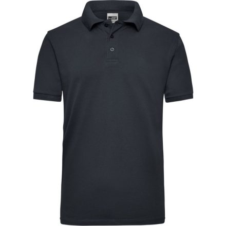 James&Nicholson galléros póló Heavy Workwear Piqué 220 carbon