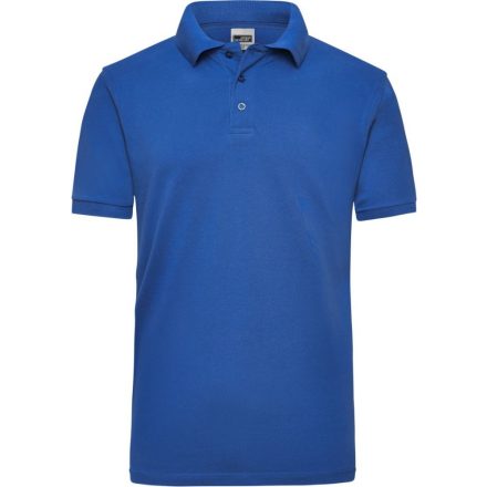 James&Nicholson galléros póló Heavy Workwear Piqué 220 királykék