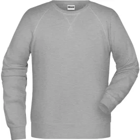 James & Nicholson Men's Raglan Sweat