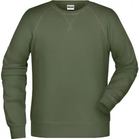 James & Nicholson Men's Raglan Sweat