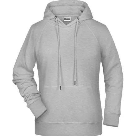 James & Nicholson Ladies Raglan Hooded Sweat