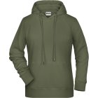 James & Nicholson Ladies Raglan Hooded Sweat
