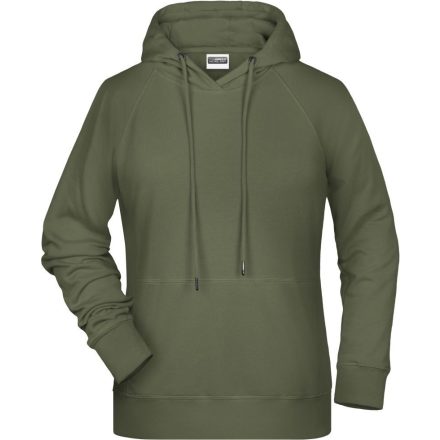 James & Nicholson Ladies Raglan Hooded Sweat