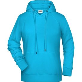 James & Nicholson Ladies Raglan Hooded Sweat