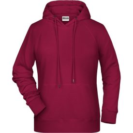James & Nicholson Ladies Raglan Hooded Sweat