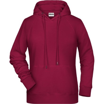 James & Nicholson Ladies Raglan Hooded Sweat