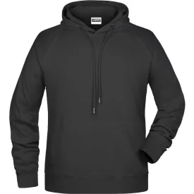 James & Nicholson Men's Raglan Hooded Sweat
