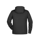 James & Nicholson Men's Raglan Hooded Sweat