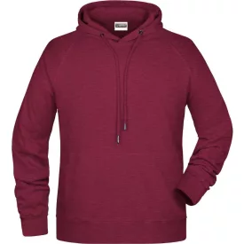 James & Nicholson Men's Raglan Hooded Sweat
