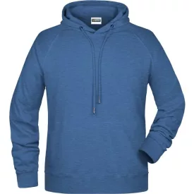 James & Nicholson Men's Raglan Hooded Sweat