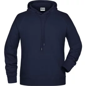 James & Nicholson Men's Raglan Hooded Sweat