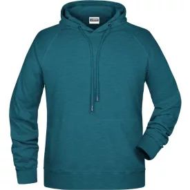 James & Nicholson Men's Raglan Hooded Sweat