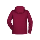 James & Nicholson Men's Raglan Hooded Sweat