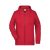 James&Nicholson női pulóver Zip Hoody 300 piros