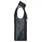 James&Nicholson munkás mellény Strong 260 fekete-carbon