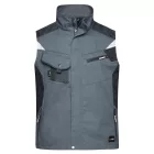 James&Nicholson munkás mellény Strong 260 carbon-fekete