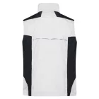 James&Nicholson munkás mellény Strong 260 fehér-carbon