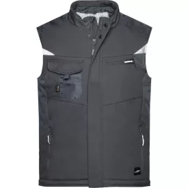James & Nicholson Workwear Winter Softshell Vest