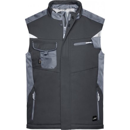 James & Nicholson Workwear Winter Softshell Vest