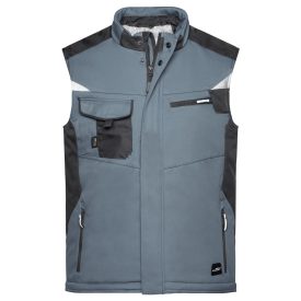 James & Nicholson Workwear Winter Softshell Vest