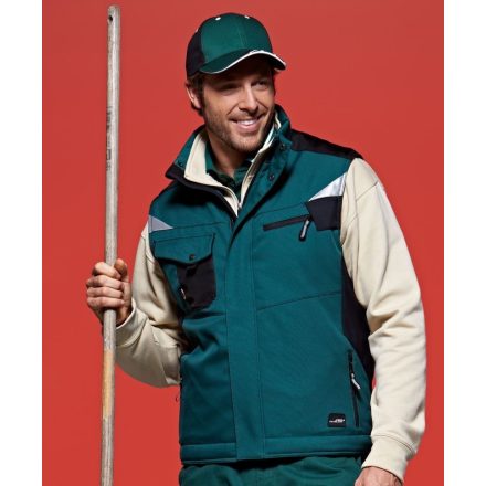 James & Nicholson Workwear Winter Softshell Vest
