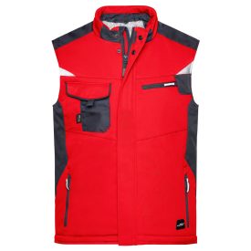 James & Nicholson Workwear Winter Softshell Vest