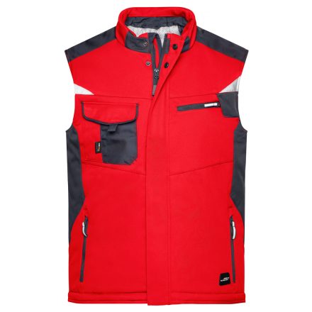 James & Nicholson Workwear Winter Softshell Vest
