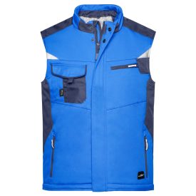 James & Nicholson Workwear Winter Softshell Vest